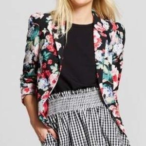 Who What Wear Floral Blazer